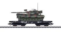 Märklin 48879 - H0 - Schwerlastwagen Leo 1A1, DB, Ep. IV - Wagen 4